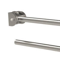 Barra maniglione ribaltabile cm80 e portarotolo inox satinato