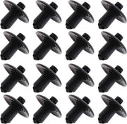 Set di Clip di Montaggio Auto 30 pezzi per Cassetti di Ruota e Paraurti - Adatto per Audi Q3/Q5/Q7/A2/A4/A5/A8/S8/TT - Materiale in Plastica Nera