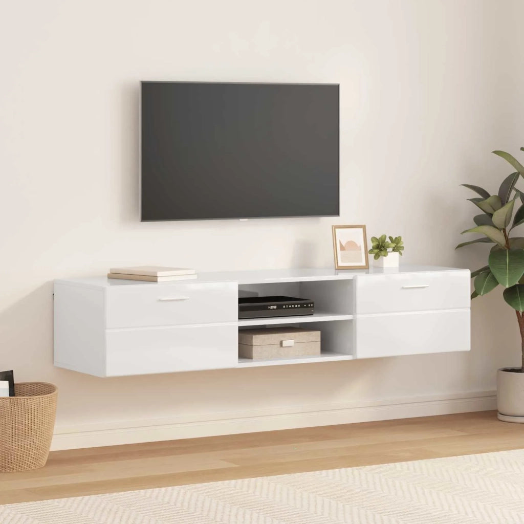 Armadio in Legno con cassetto Grigio cemento 150 x 39 x 30 cm CFW3061157