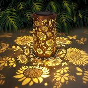Lanterne Solari Esterni Lampade da Parete Acquaproof - Lanterne Solari Metalliche Decorative per Giardino, Terrazza, Portico, Balcone e Decorazione