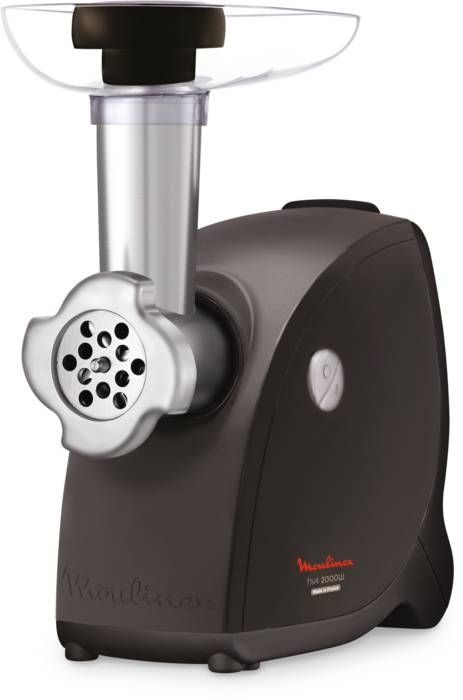Moulinex me472832 tritacarne 2000 w nero, acciaio inox