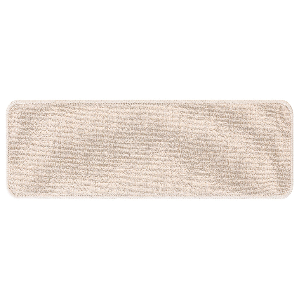 Tappetini per scale  con retro in lattice crema 25x60 cm