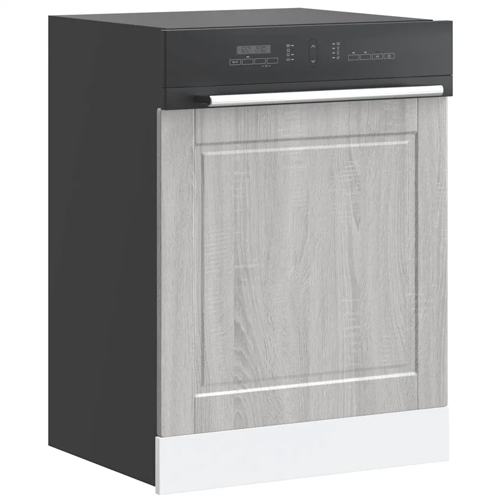 Pannello Lavastoviglie Porto Grigio Sonoma 60x1,5x57 cm 854143