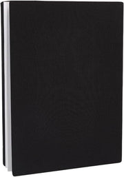 Copertina rigida per libri tascabili nera - Tessuto elastico - Lavabile e riciclabile - Organizzatore per materiale scolastico