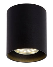 Spot soffitto Lucide BODI nero alluminio GU10 50W