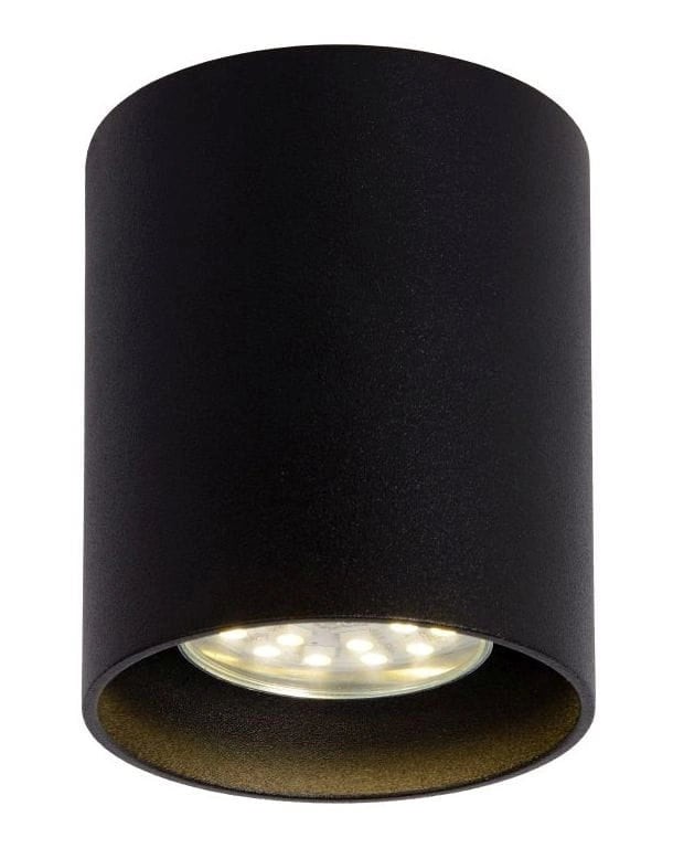 Spot soffitto Lucide BODI nero alluminio GU10 50W
