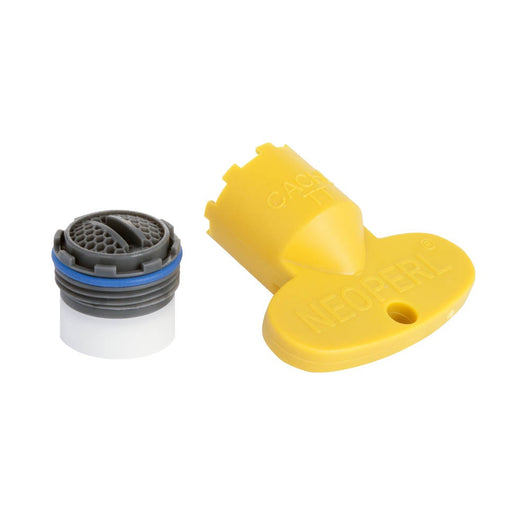 Aeroflux a incasso m 16,5 x 1 con coin slot e chiave smontaggio inclusa