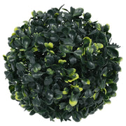 Sfere di Bosso Artificiale con Luci LED 2 pz Verdi 22 cm CFW8814387