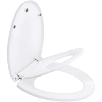 Cadrim - sedile wc wc wc anti-batterico resistente alla decolora