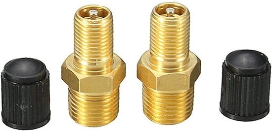 compressore d'aria con valvola di scarico Schrader verniciata - 1/20,3 cm NPT - duraturo e affidabile