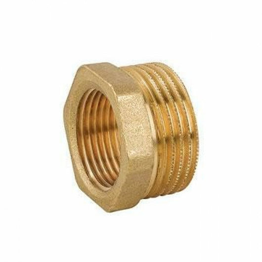 Riduzione ottone m/f 2 x3/4  2 x 3/4