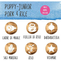 ALDOG PUPPY-JUNIOR PORK Crocchette Medio/Grandi 12KG