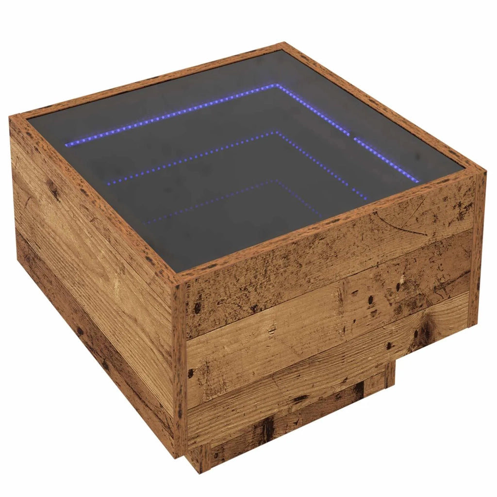 Tavolino da salotto | Tavolino da caff¨¨ | Tavolino da Soggiorno Legno vecchio 40 x 40 x 30 cm