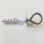 Tassello in nylon con occhiolo chiuso - 10pz, scegli se  9x40mm