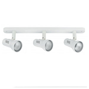 BARRA 3 SPOT CARRERA E27 39XH18,7CM BIANCA