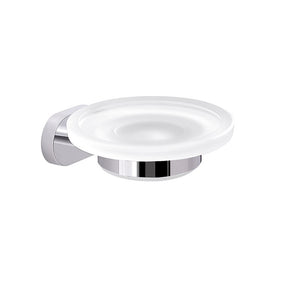 PORTASAPONE G-BERNINA IN ACCIAIO CROMO/VETRO