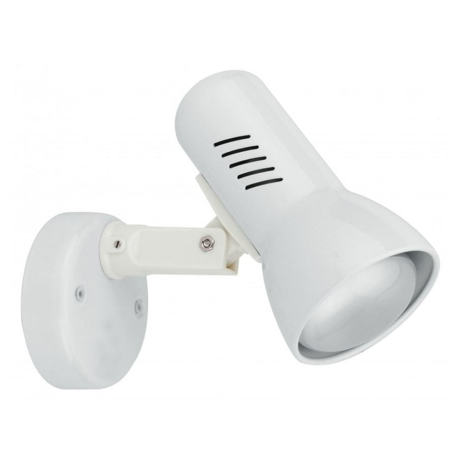 SPOT CARRERA E27 18,8XH14CM BIANCO