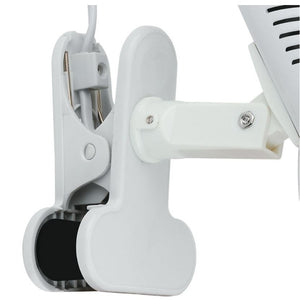 SPOT CARRERA E27 21,3XH14,5CM BIANCO CON PINZA