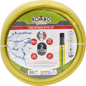 Tubo Irrigazione Retinato in PVC 3/4" – 12 Metri, Antialga e Atossico