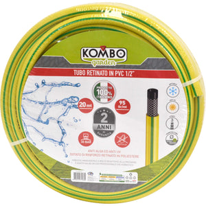 Tubo retinato in PVC, anti alga e atossico, per irrigazione, 1/2