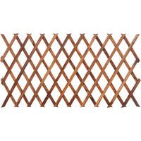 Traliccio grigliato in legno per giardino estensibile fino a 2mt x 32cm