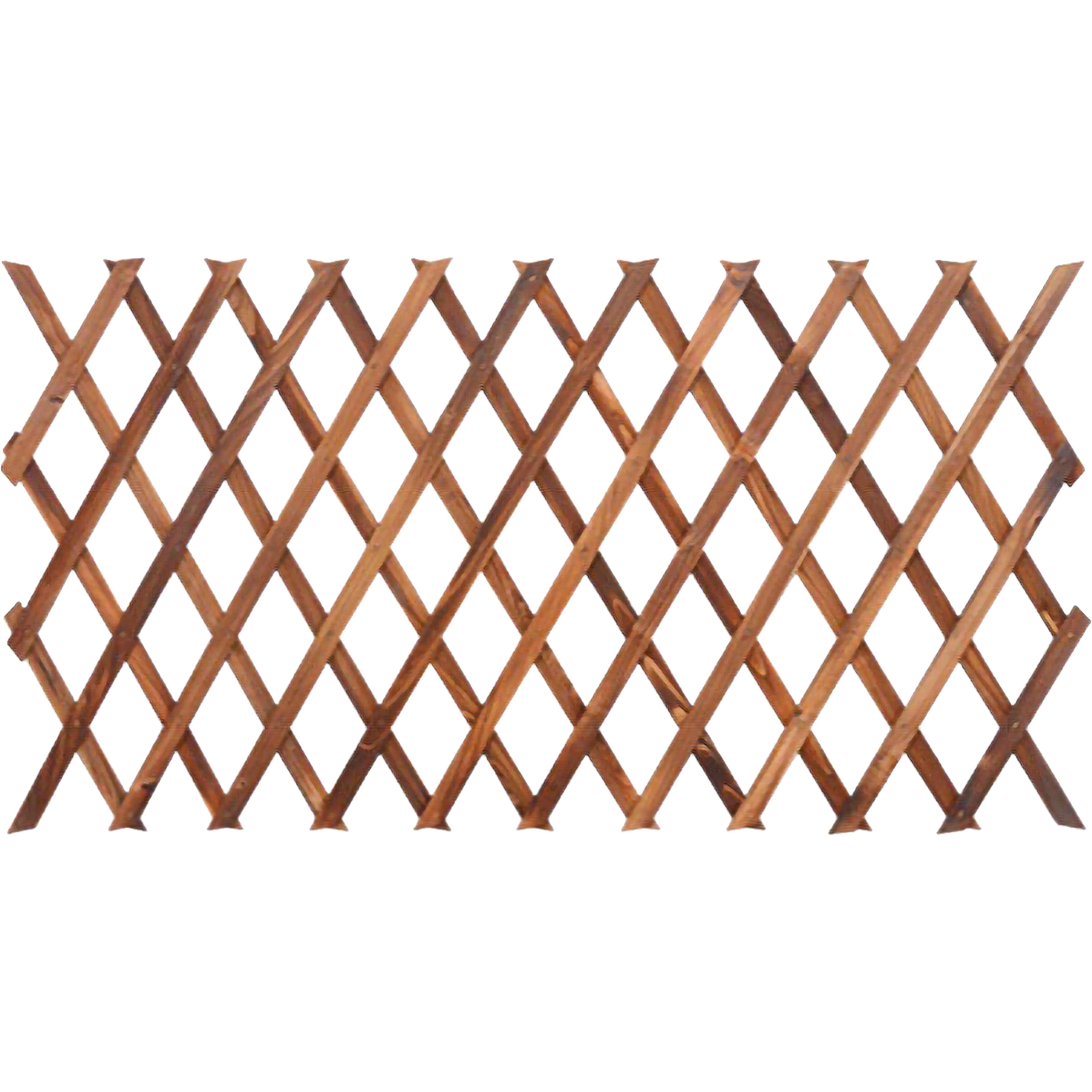 Traliccio grigliato in legno per giardino estensibile fino a 2mt x 32cm