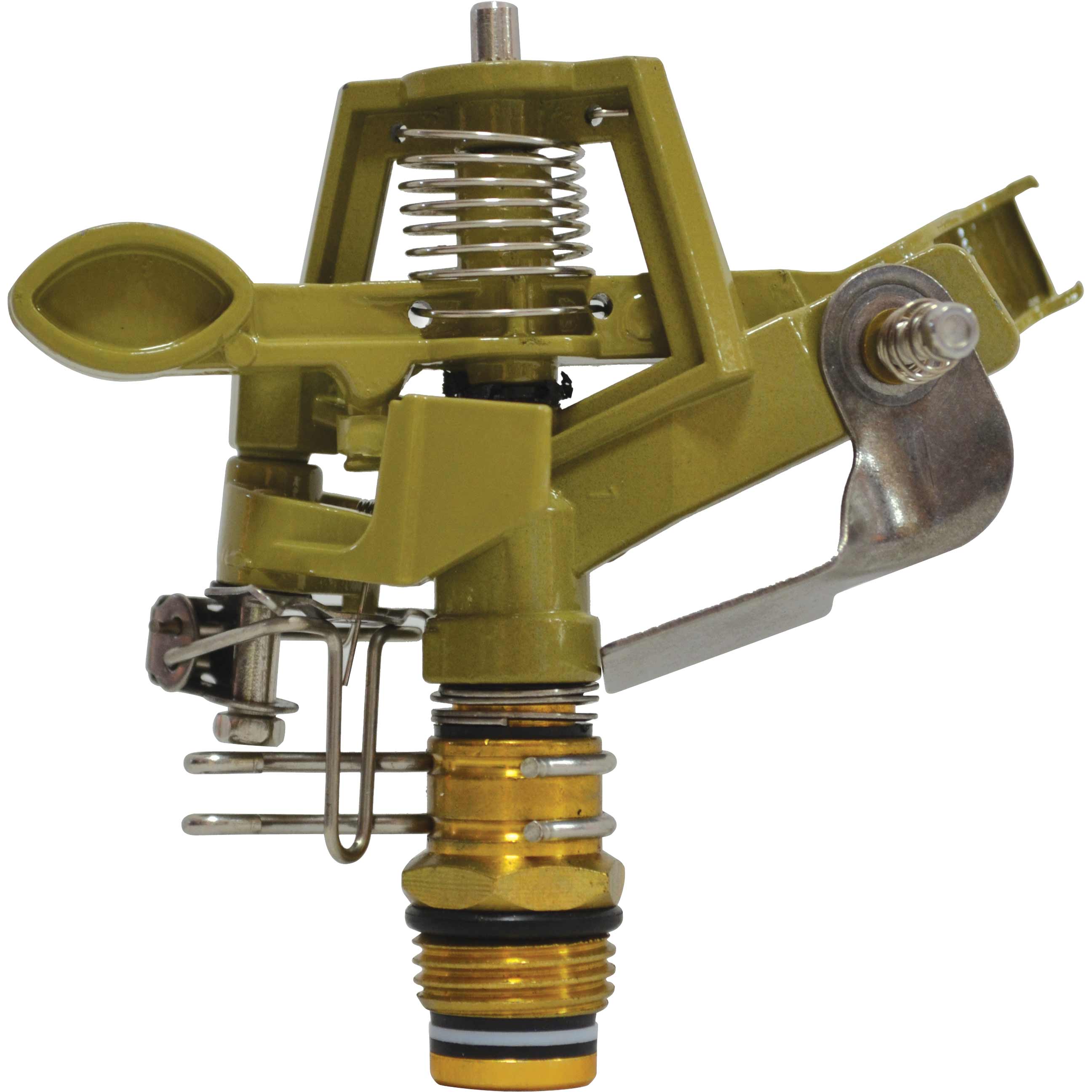 IRRIGATORE A SETTORE IN OTTONE 1/2 CON STRUTTURA IN OTTONE VERNICIATO