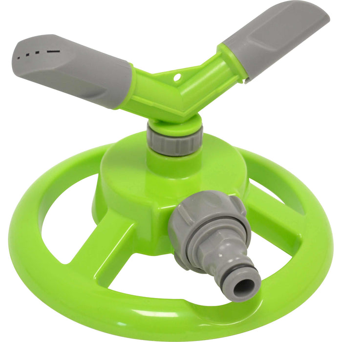 Irrigatore rotante 3 braccia su base in ABS. braccia rotabili di