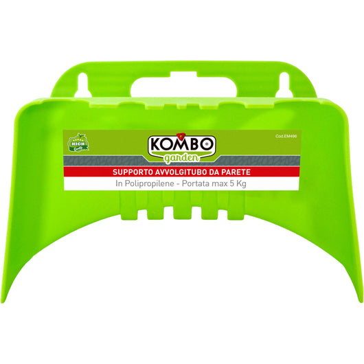 Supporto avvolgitubo in plastica da parete, max 5 kg, tubi 1/2