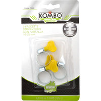 Set 3 pezzi fascette stringitubo in acciaio al carbonio  zincato con