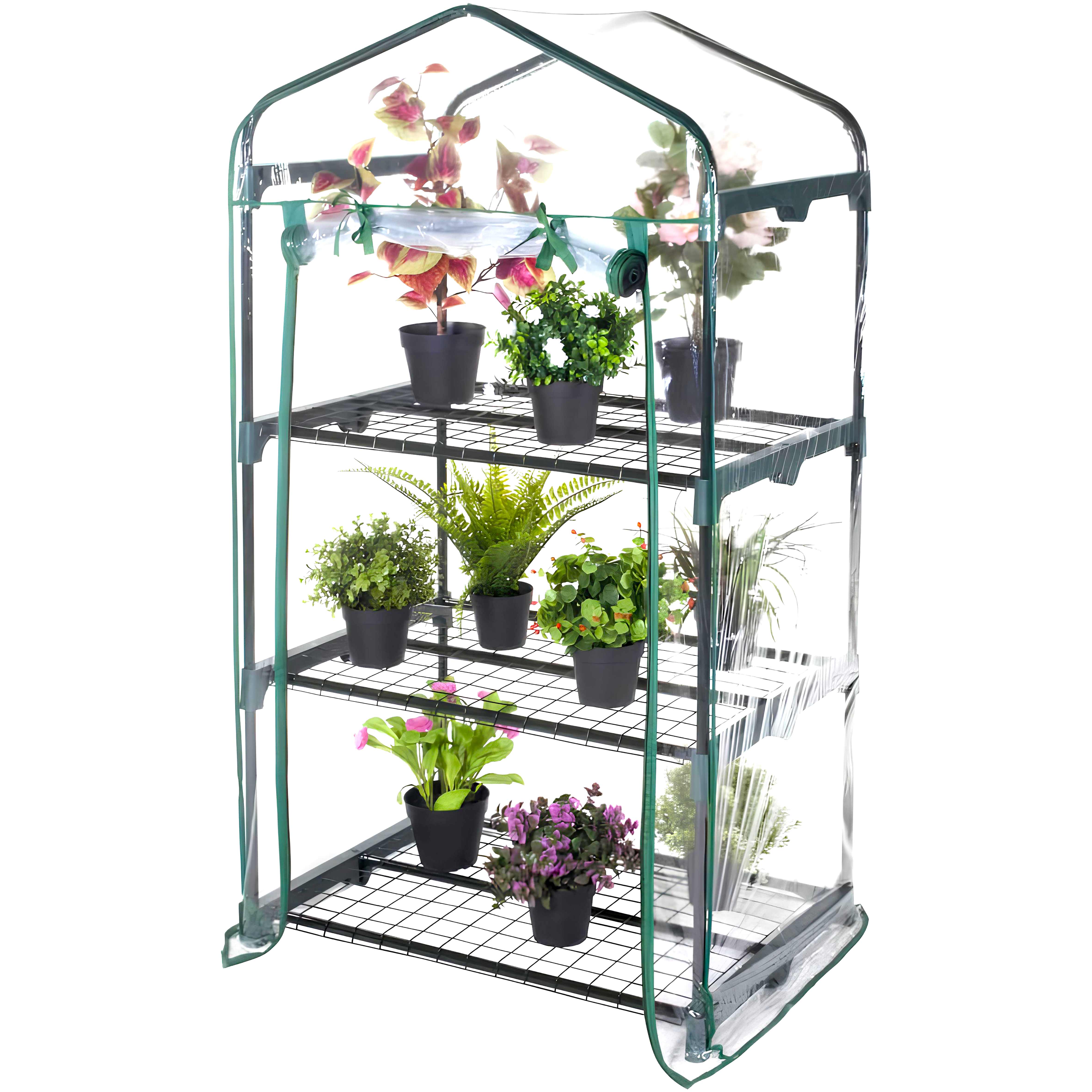 Serra per terrazze e balconi in metallo 69x49x126cm