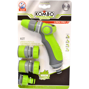 SET IRRIGAZIONE KOMBO GARDEN PRO 5 PZ COMPOSTO DA 1 LANCIA SOFTOUCH