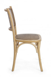 Sedia Carrel Naturale in Legno