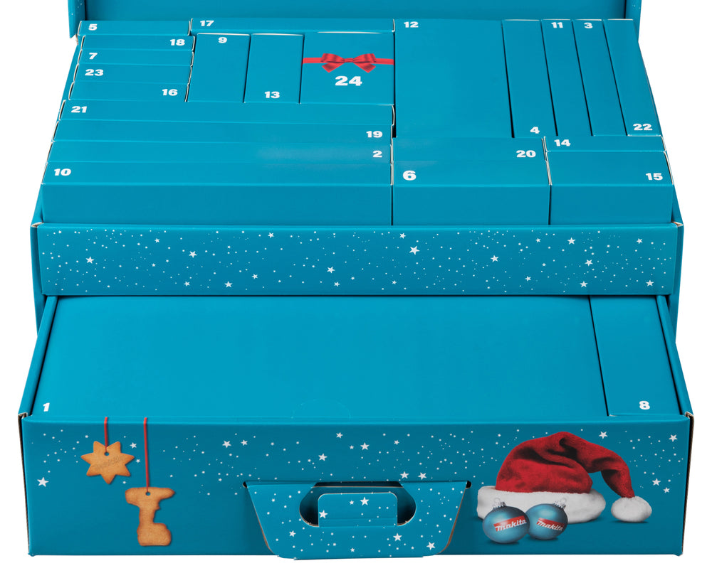 Kit 24 utensili Calendario Avvento Makita 2025