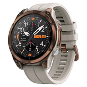 Smartwatch Orologio Intelligente con GPS; chiamate Bluetooth; schermo AMOLED da 1;43"; torcia; impermeabile 5 ATM - Bronze