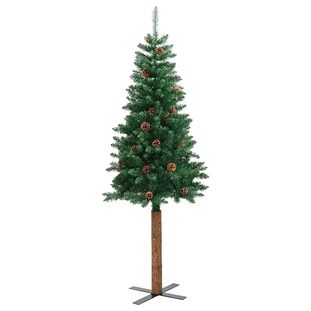 Albero di Natale snodato con 150 LED con supporto-Albero Natalizio Verde 150 cm 631439
