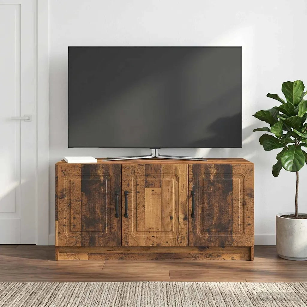 Mobile TV Legno antico 99 x 34,5 x 47 cm Legno ingegnerizzato 895873