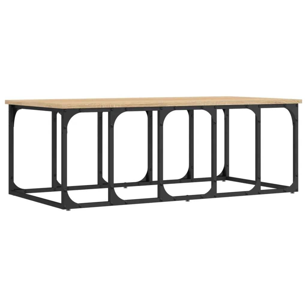 Tavolino Salotto Rovere Sonoma 100x50x35,5cm Legno Multistrato 833379