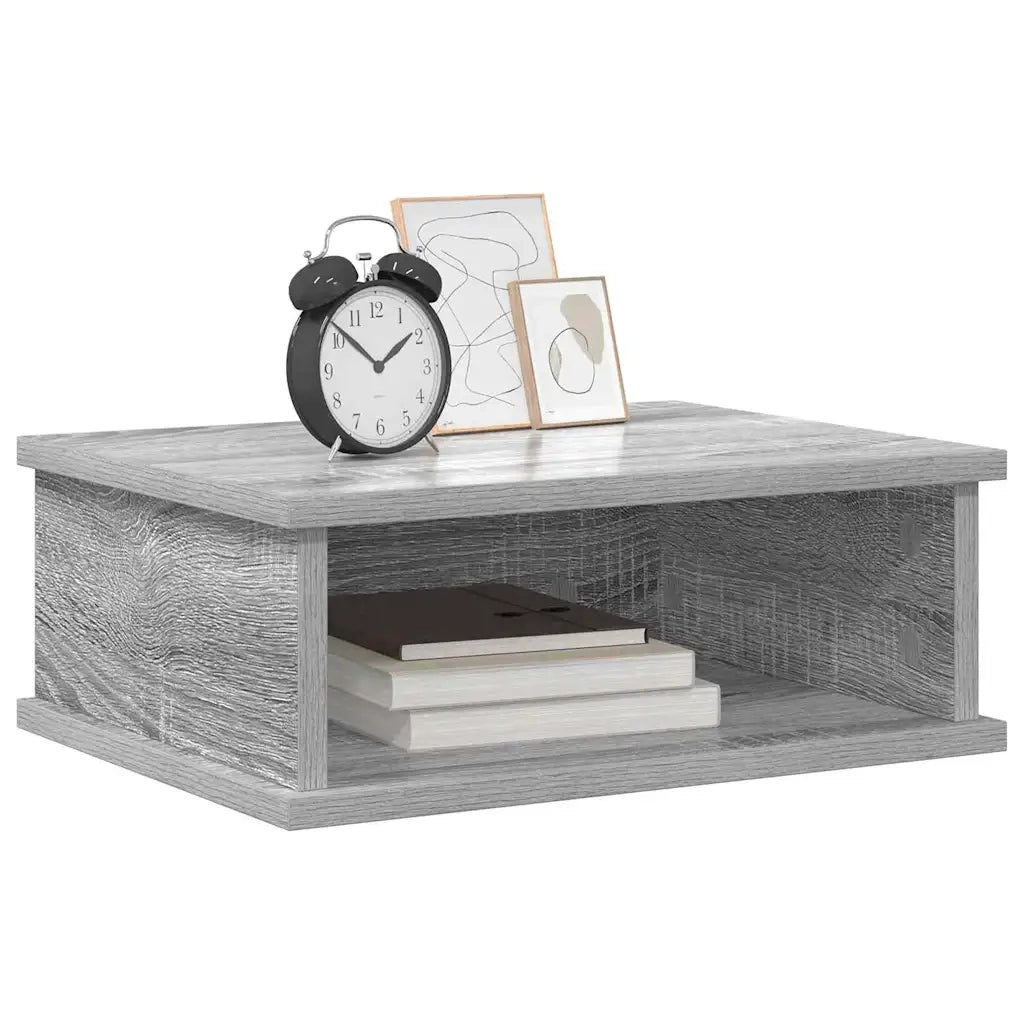 Comodino Grigio Sonoma 40 x 31 x 15 cm Legno ingegnerizzato 891114