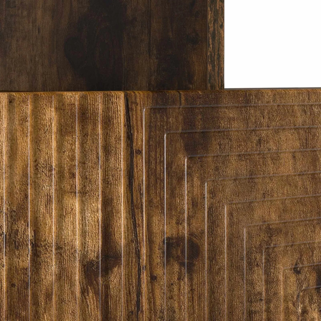 Mobile TV LED Rovere Fumo Legno ingegnerizzato 896990