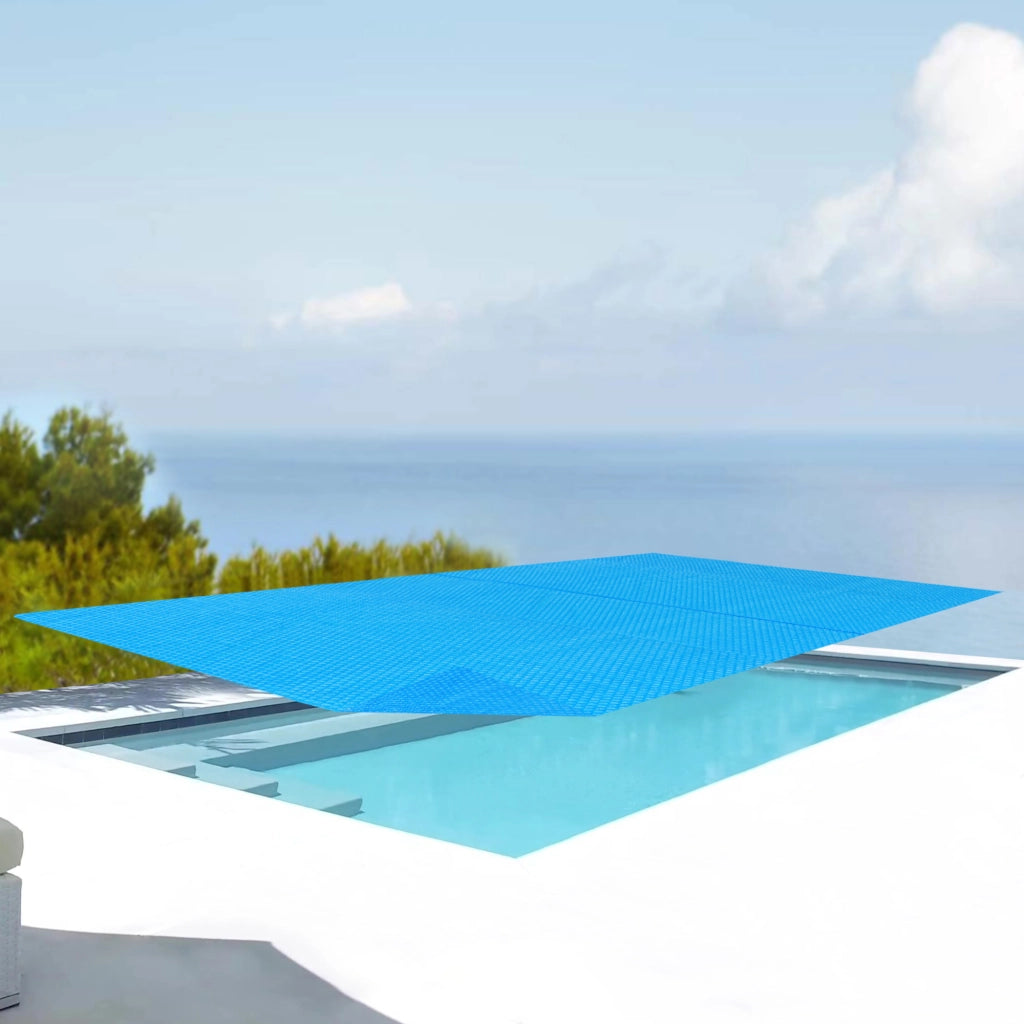 Telo di Copertura per Piscine Rettangolari 260 x 160 cm Telone Estivo Galleggiante [en.casa]
