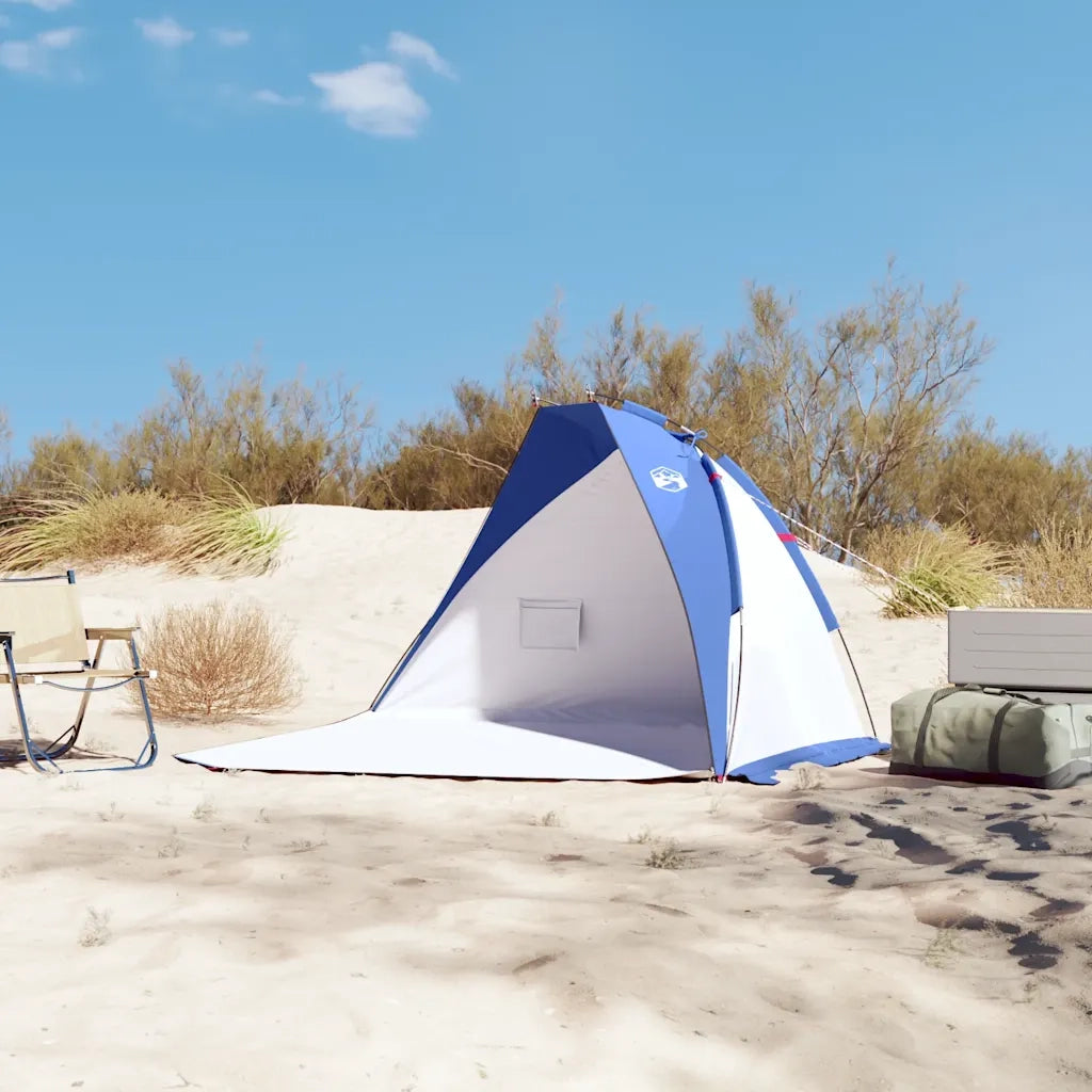Tenda da Spiaggia Blu Azzurro 268x223x125 cm in Poliestere 185T 94406