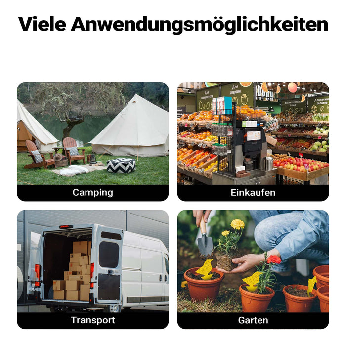 Toboli Carretto a mano pieghevole, max 100 kg, tessuto impermeabile grigio e manico telescopico, Carrello spiaggia