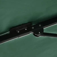 Ombrellone da Giardino a Manovella 2.5x2.5  m con Rotazione 360° e Parasole Regolabile, Verde