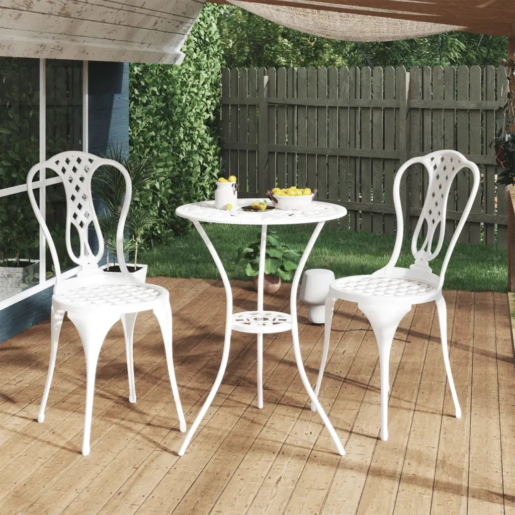 Set da Bar 3 pz in Alluminio Pressofuso Bianco 317752