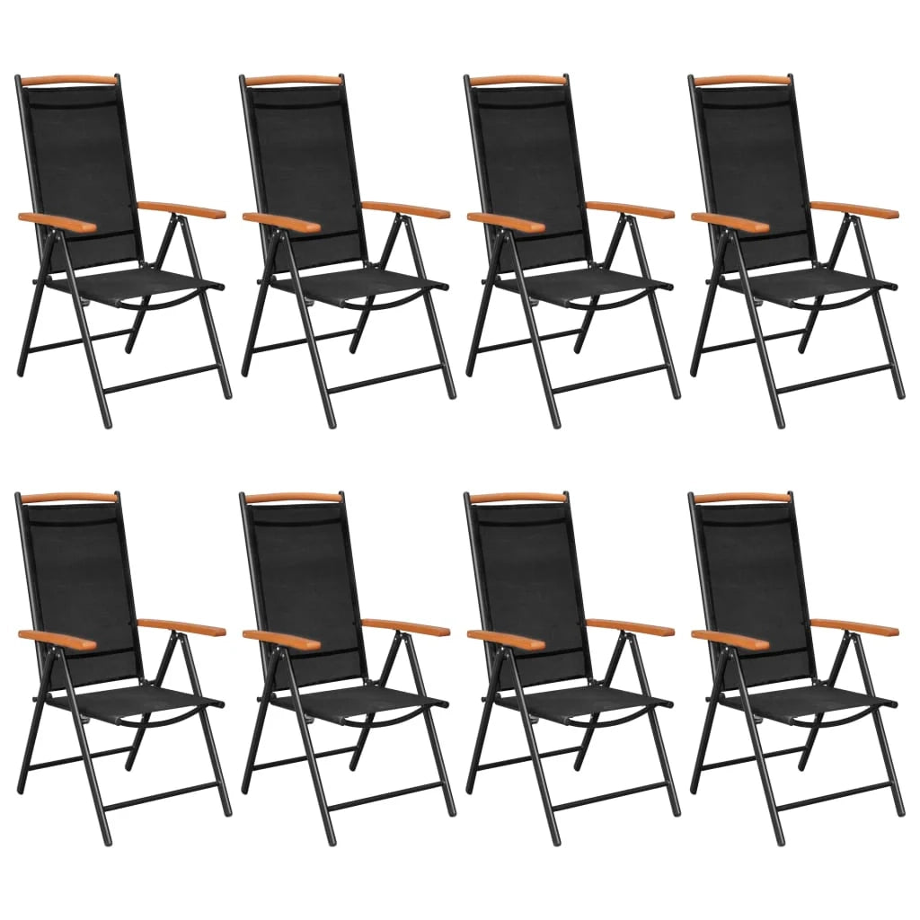 Set da pranzo da giardino in alluminio nero da 9 pezzi 02_0014063