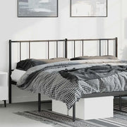 Testiera di Ricambio in Metallo Nero 180 cm 352516