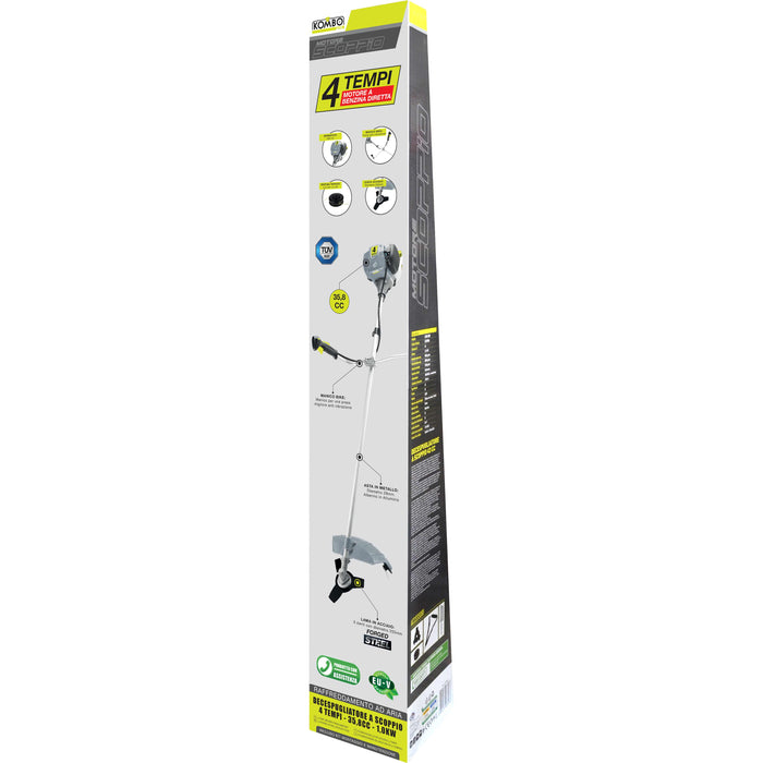 Decespugliatore professionale a scoppio Kombo pro  EU V 35.8CC