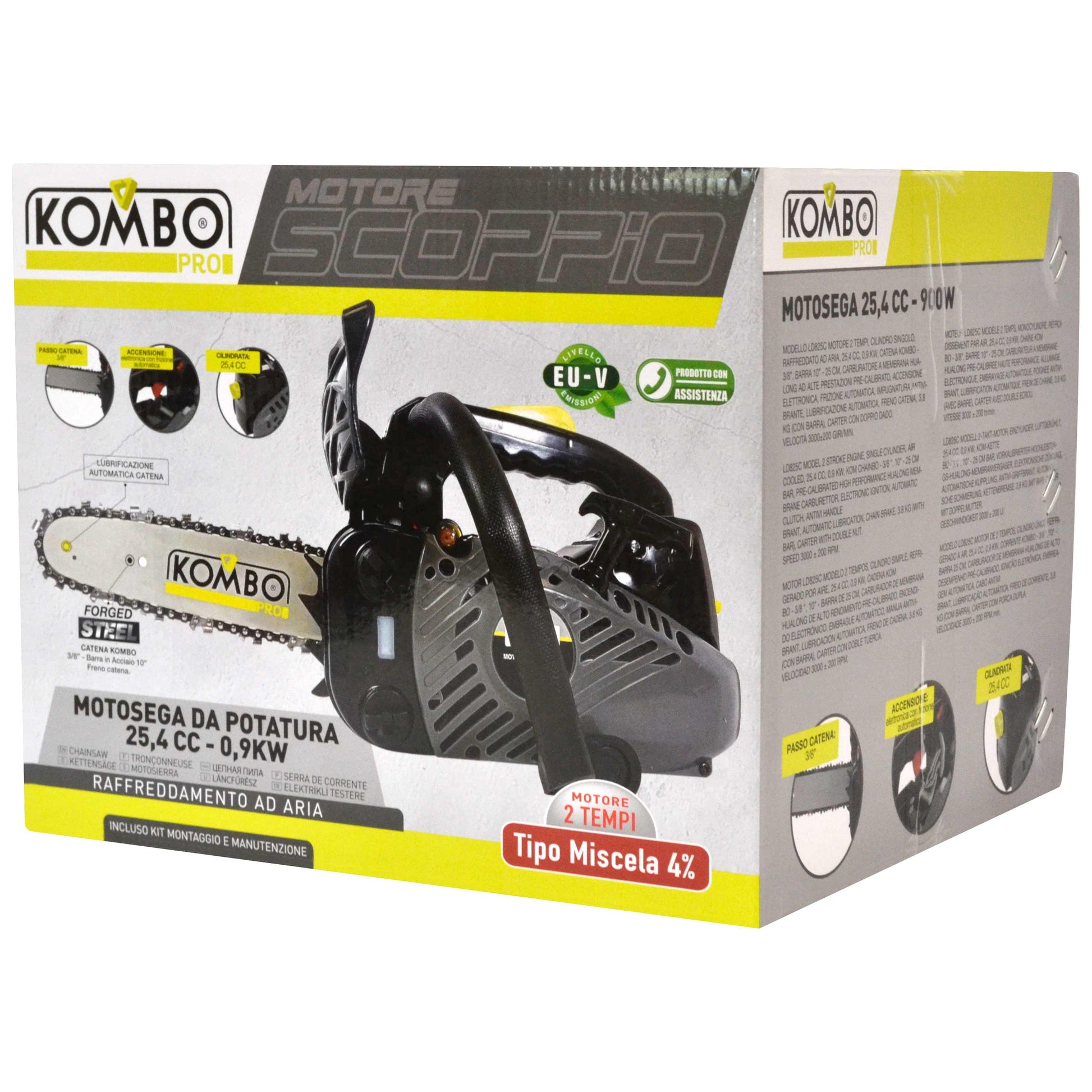 Motosega Sramatura con Motore a Scoppio Euro5 25CC