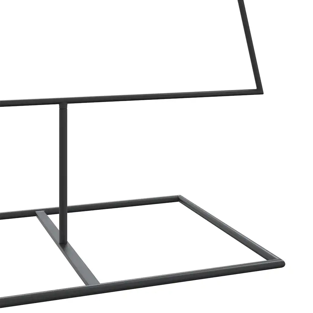 Albero di Natale Decorativo-Decorazioni natalizie in Metallo Nero 180 cm 285925